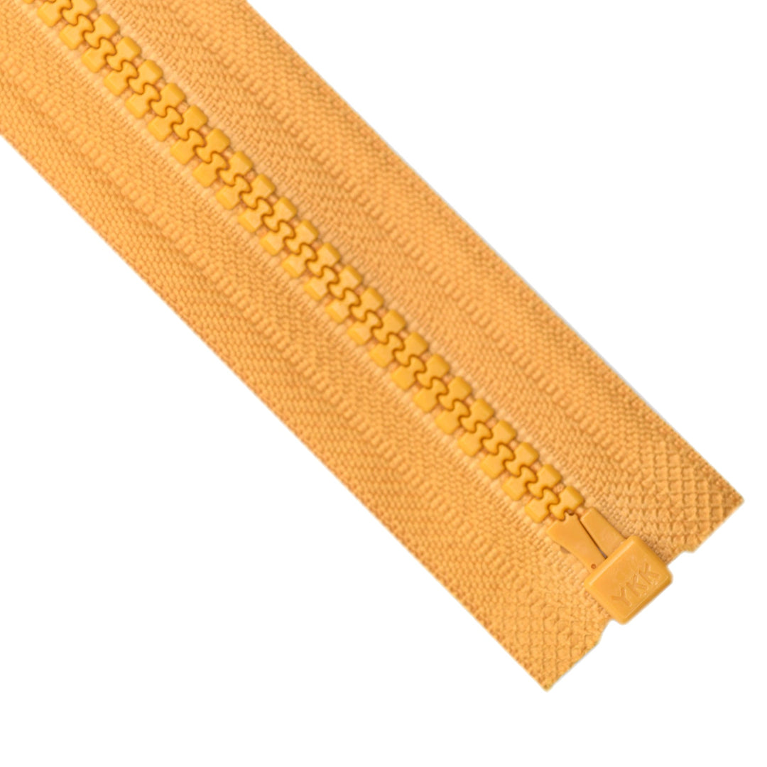 yellow zipper with chunky teeth