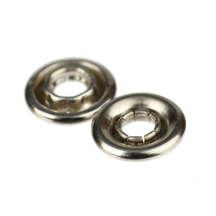 METAL SNAP SOCKET SILVER