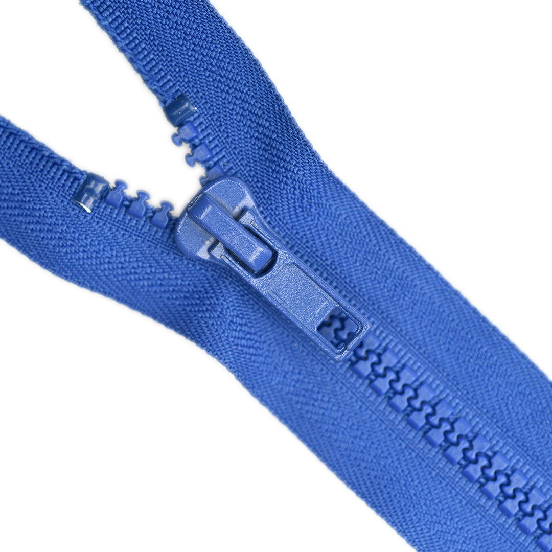 CHUNKY CLOSED-END ZIP NO.5 COL BRIGHT BLUE