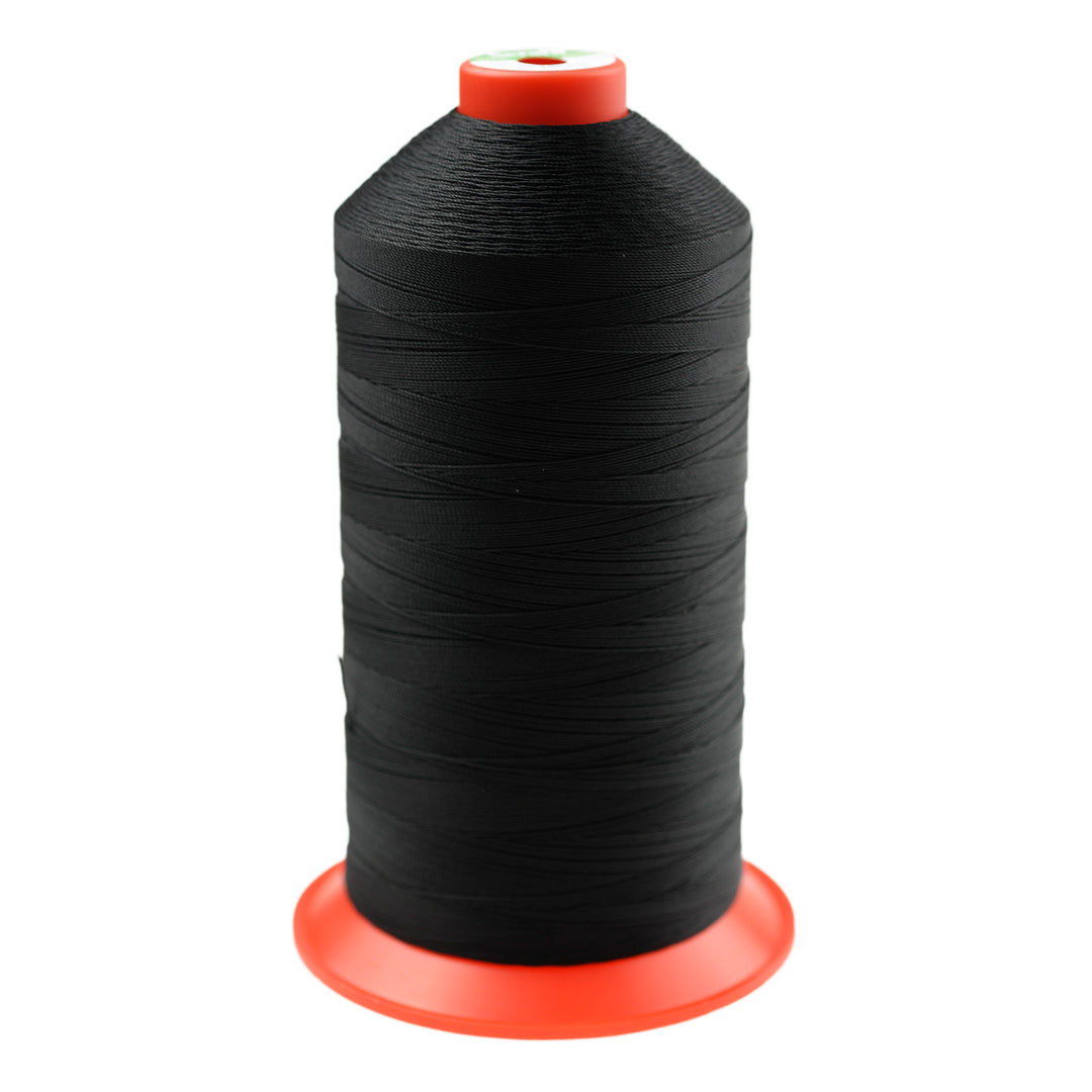 SERAFIL TKT 20 THREAD FOR LEATHER & THICK FABRICS COL 4000 BLACK