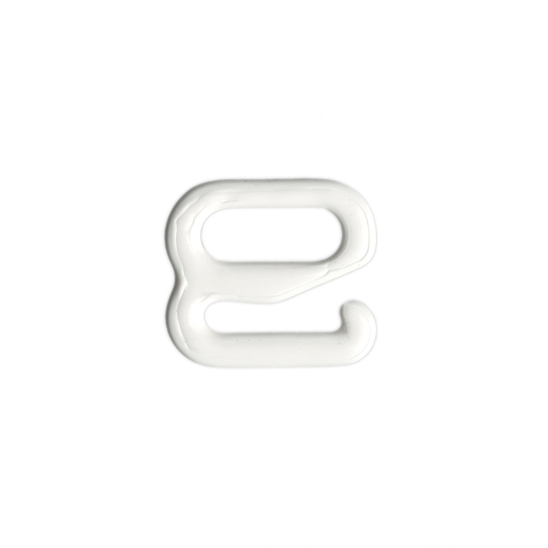 WIDE FORMLINE METAL HOOK WHITE