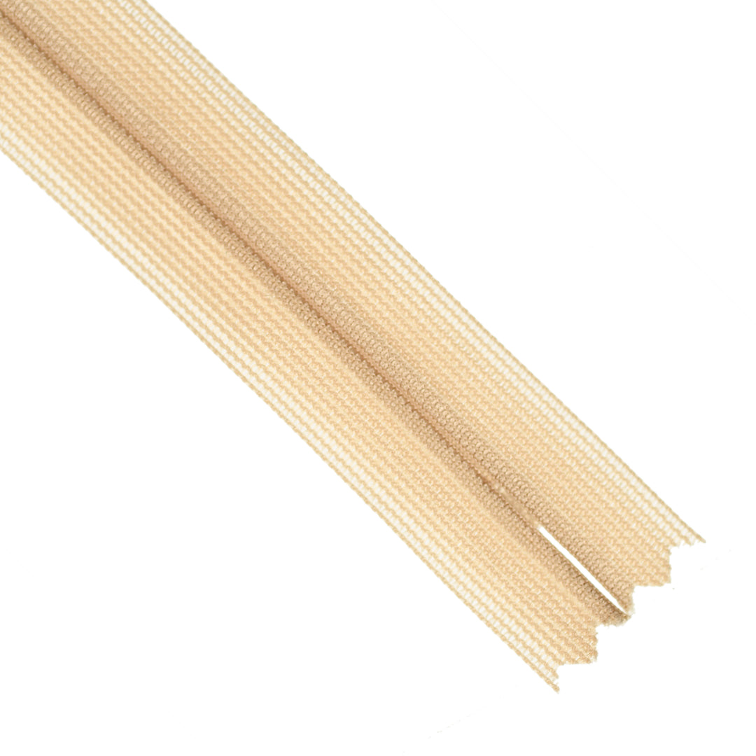 YKK INVISIBLE MESH ZIP COL 892 CARAMEL