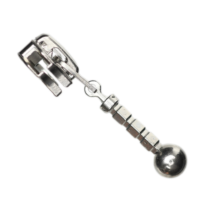 PENDULUM-PULL SLIDER FOR YKK METAL ZIPS - NICKEL