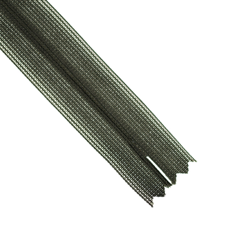 YKK INVISIBLE MESH ZIP COL 237 DARK JUNGLE GREEN