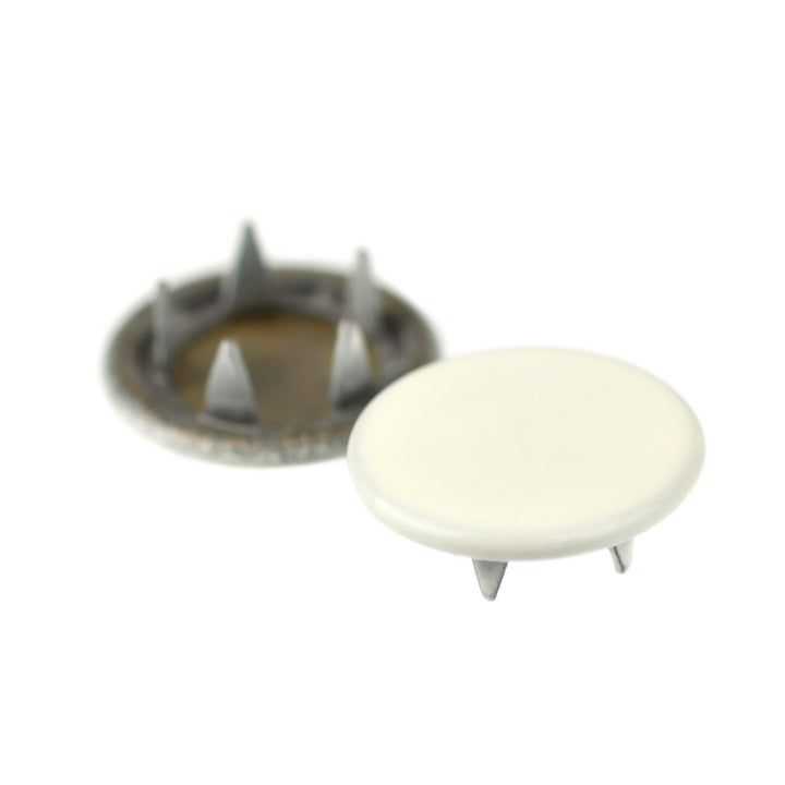 11MM METAL PRONG SNAP CAP ASSORTED COLOURS