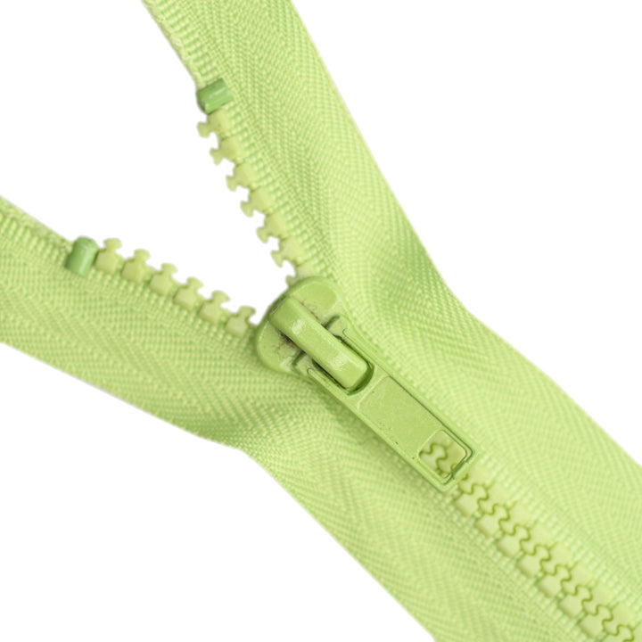 CHUNKY OPEN-END ZIP NO.5 COL SPRING GREEN