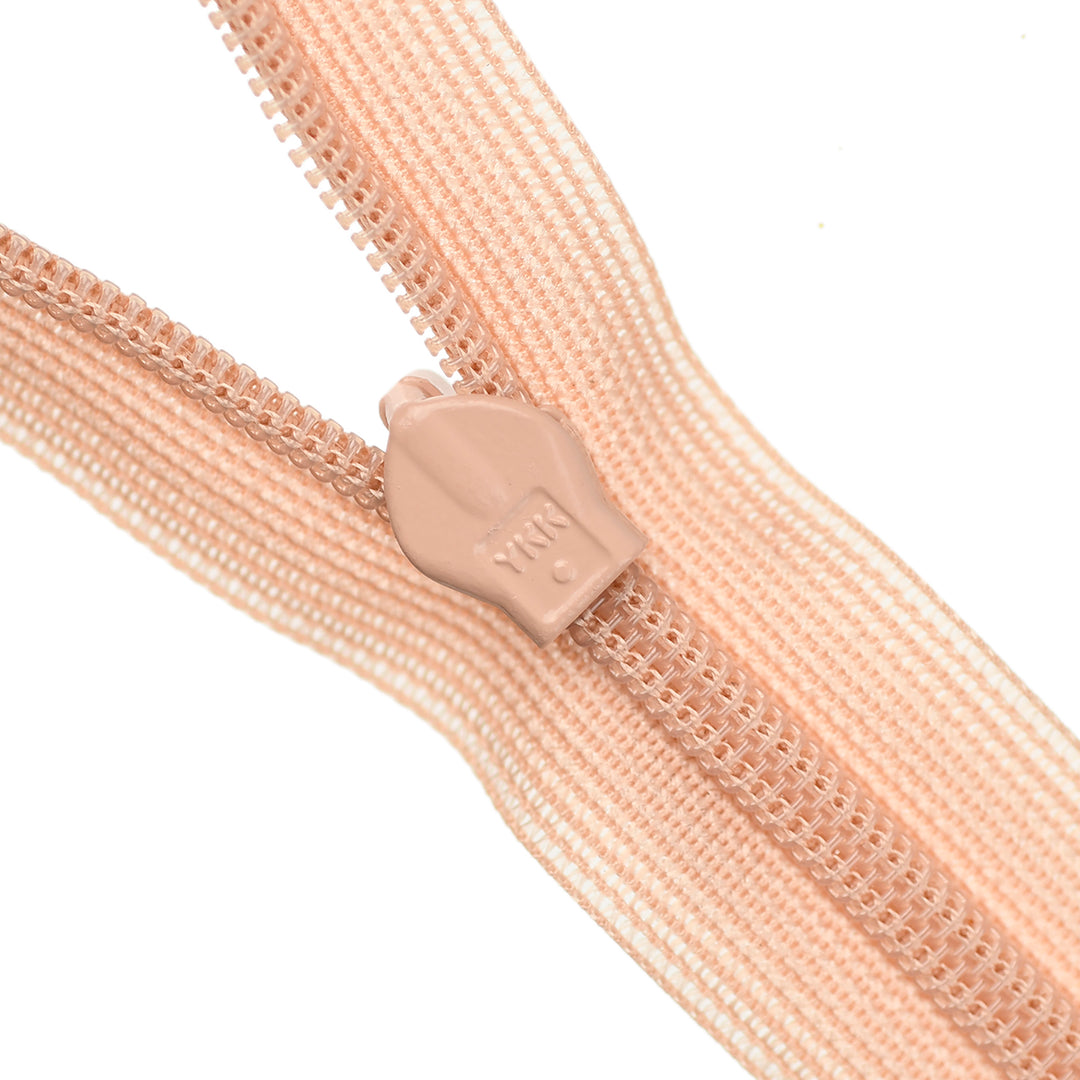 YKK INVISIBLE MESH ZIP COL 209 BALLET PINK