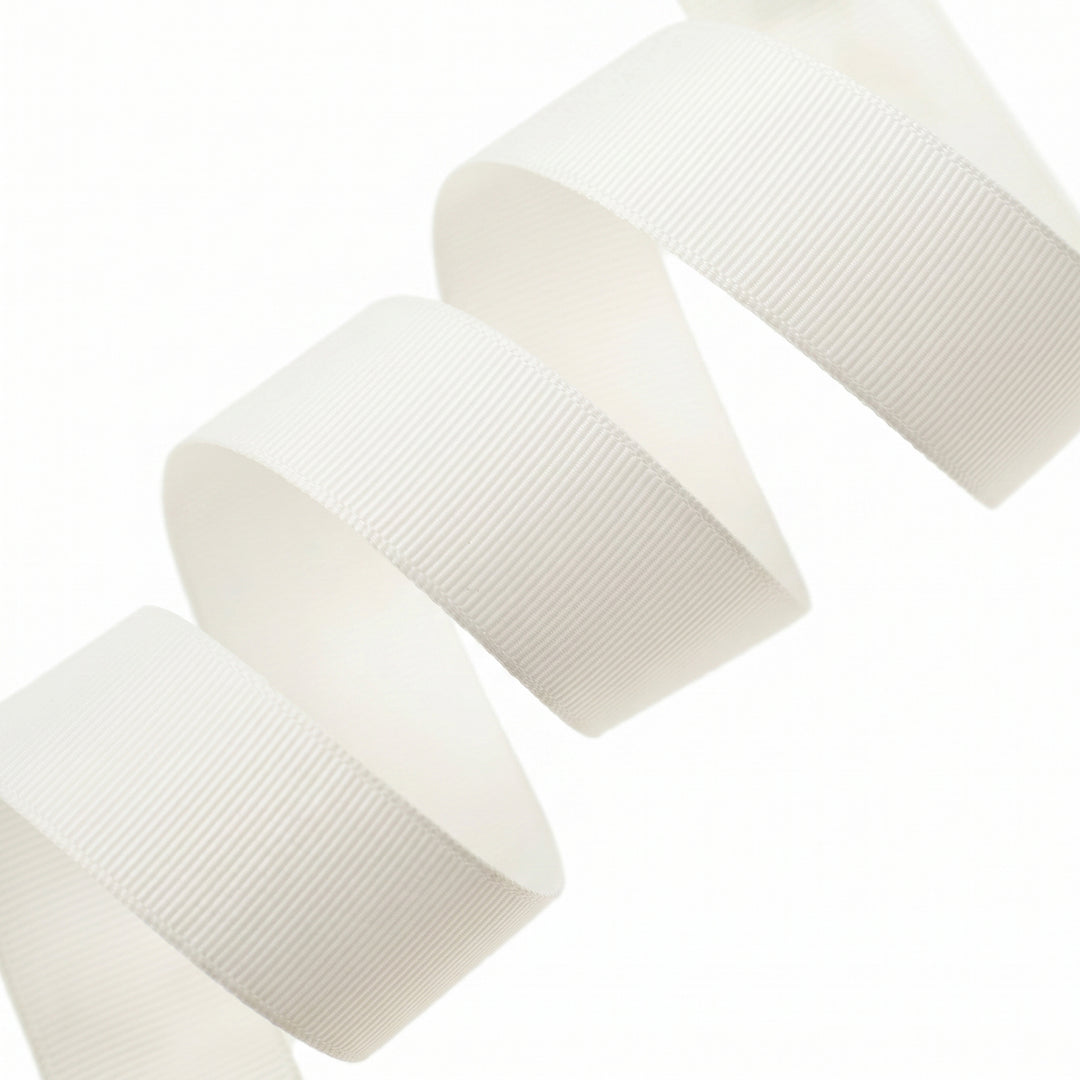 CLASSIC GROSGRAIN RIBBON - OFF-WHITE