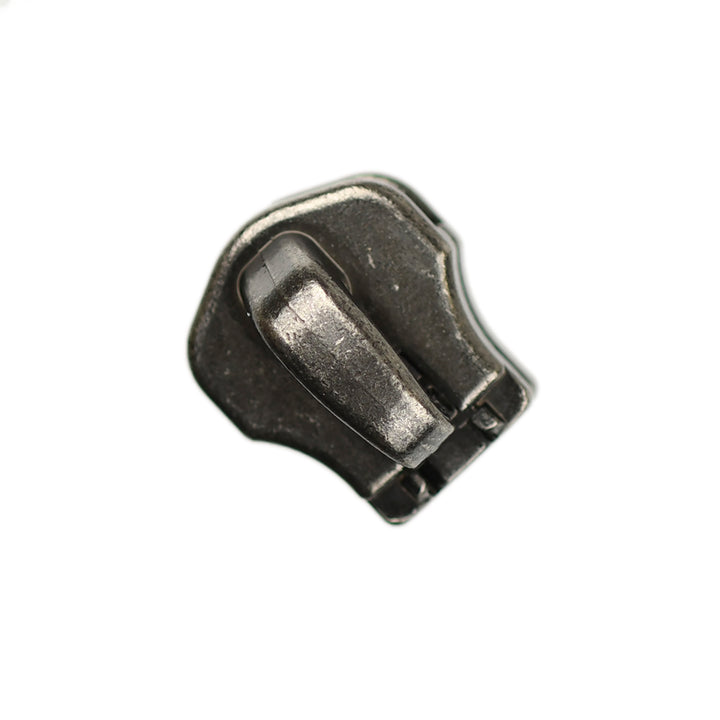 NON-LOCK CROWN SLIDER FOR YKK METAL ZIPS - ANTIQUE NICKEL
