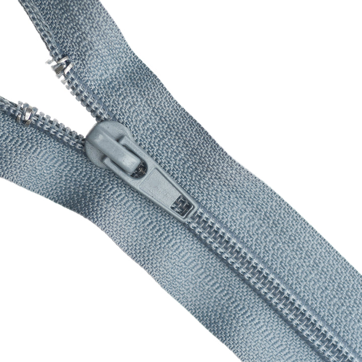 NYLON OPEN-END ZIP NO.5 COL STORM GREY