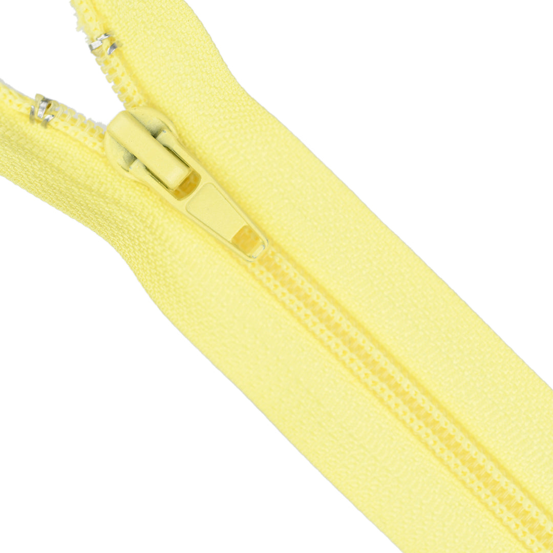 NYLON CLOSED-END NO.5 ZIP COL BANANA