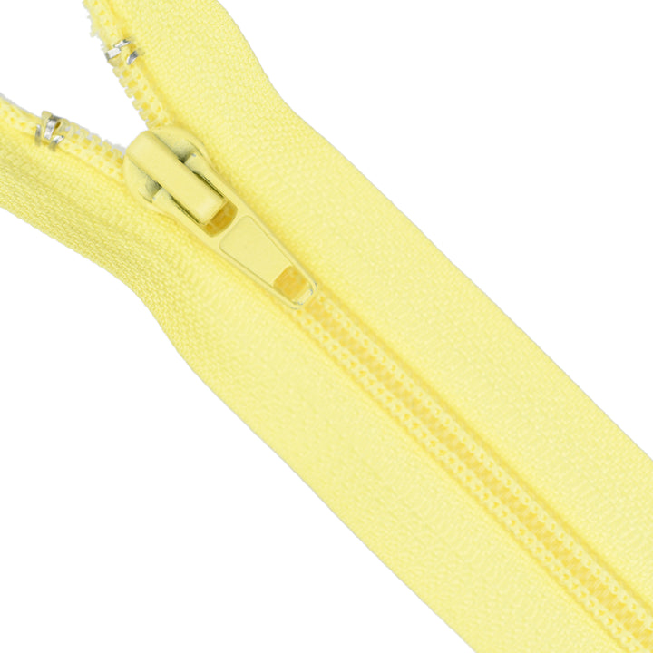 NYLON CLOSED-END NO.5 ZIP COL BANANA