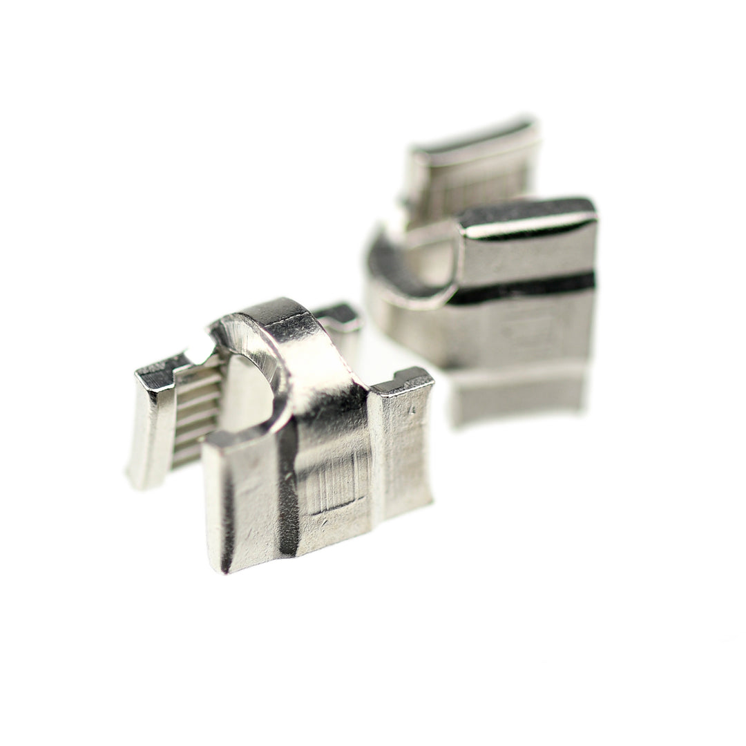 YKK HEAVY-DUTY METAL TOP-STOP NICKEL
