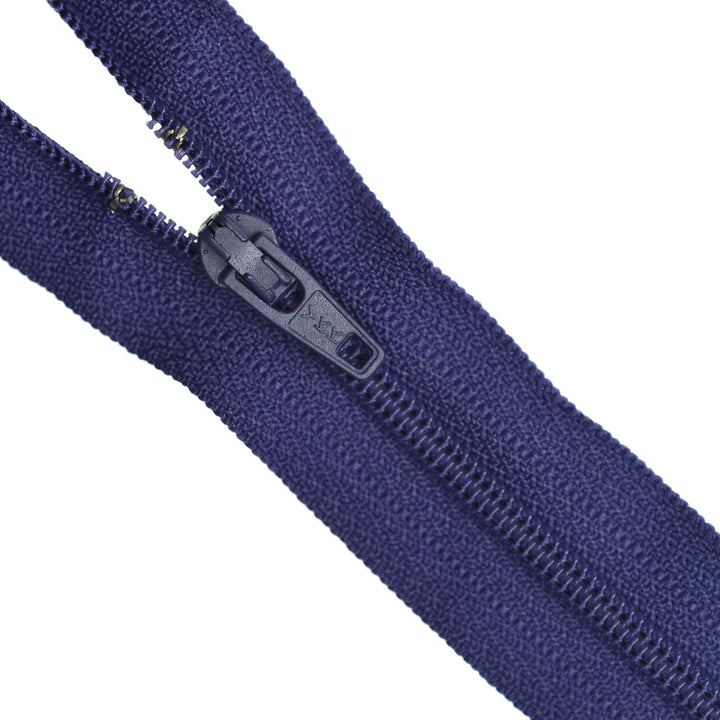 YKK NYLON CLOSED-END ZIP NO.3 COL 866 PURPLE