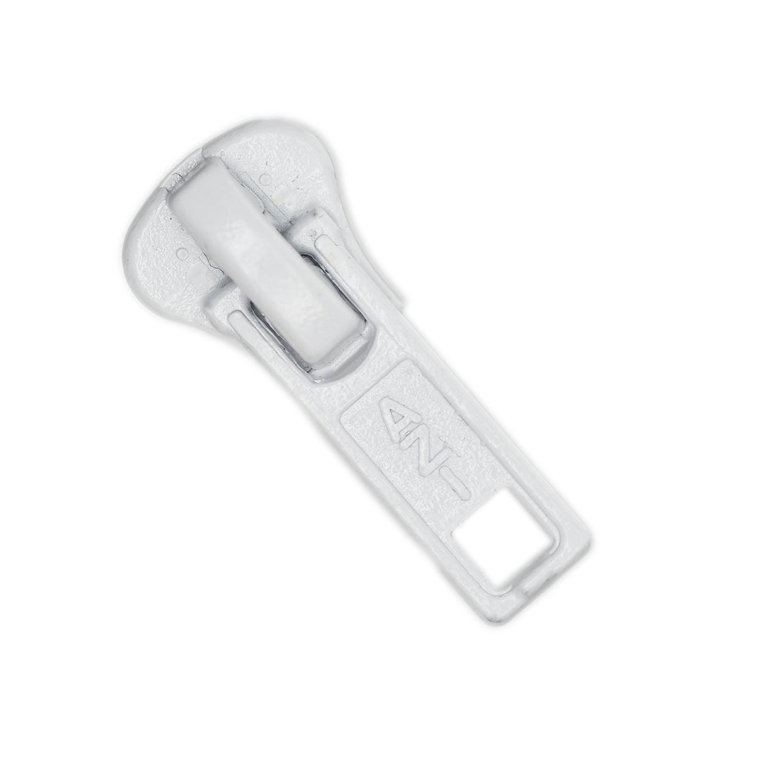STANDARD SLIDER FOR (NON-YKK) CHUNKY ZIPS - WHITE