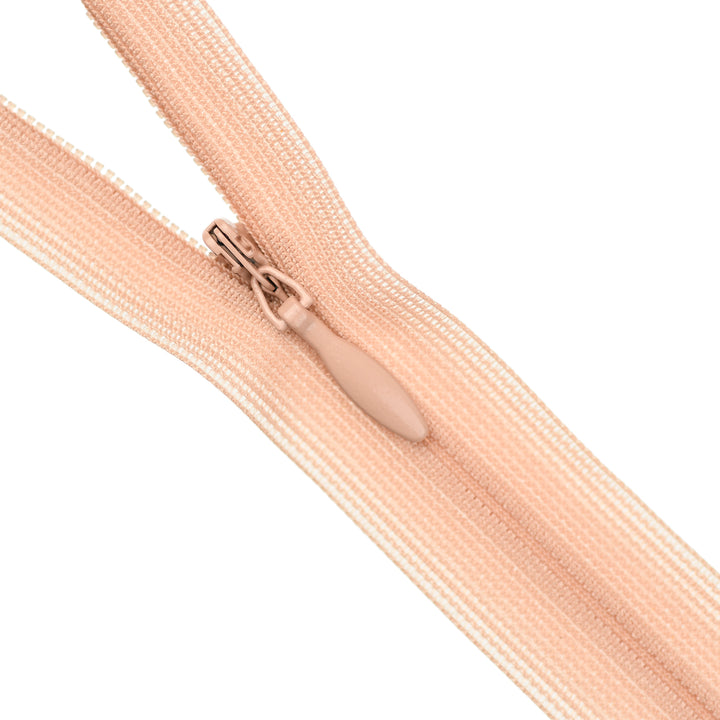 YKK INVISIBLE MESH ZIP COL 209 BALLET PINK