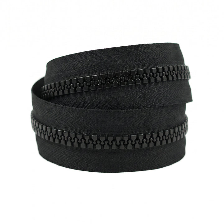 YKK VISLON NO.10 ZIPPER BY METRE COL 580 BLACK