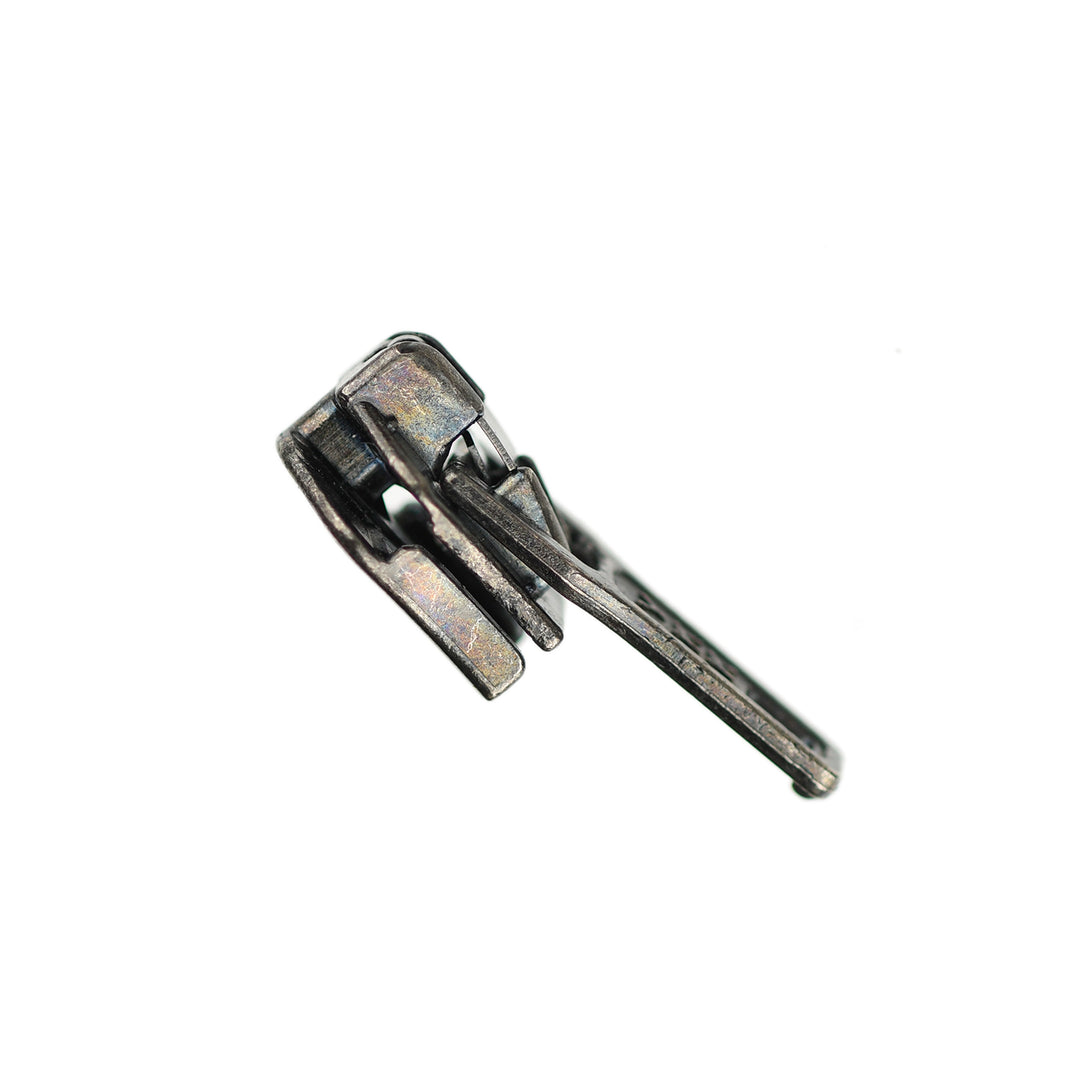 IN-REVERSE SLIDER FOR YKK NYLON COIL ZIPS - ANTIQUE NICKEL