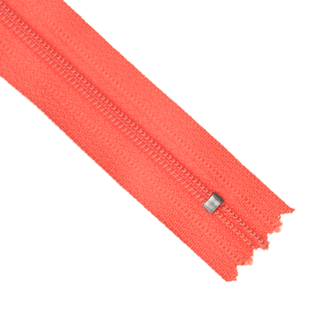 YKK NYLON CLOSED-END ZIP NO.3 COL 816 PAPAYA