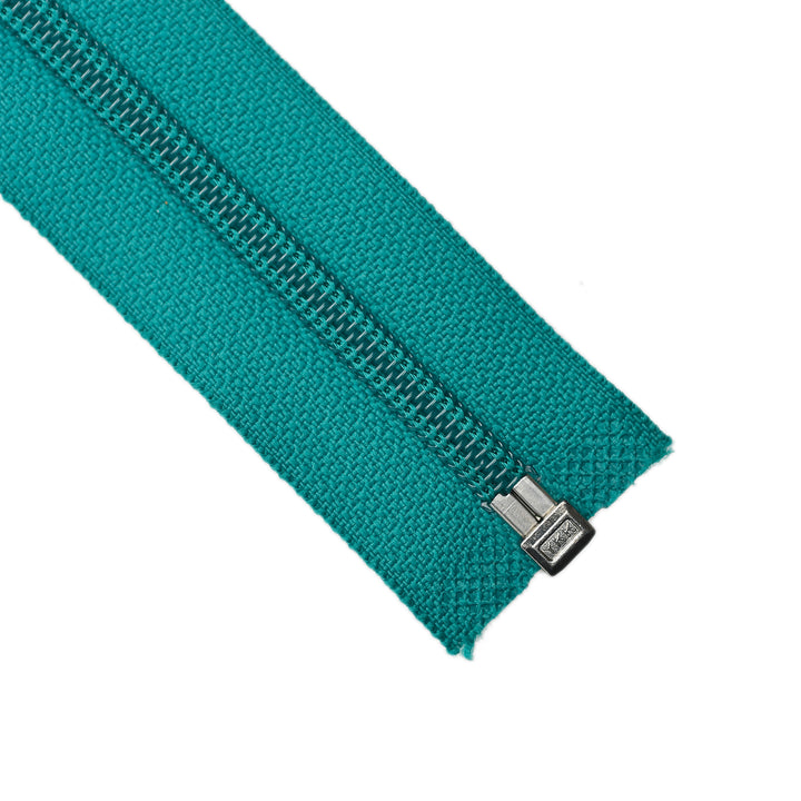 YKK NYLON OPEN-END ZIP NO.5 COL 877 VIVID TEAL