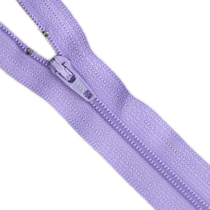 YKK NYLON CLOSED-END ZIP NO.3 COL 553 LAVENDER