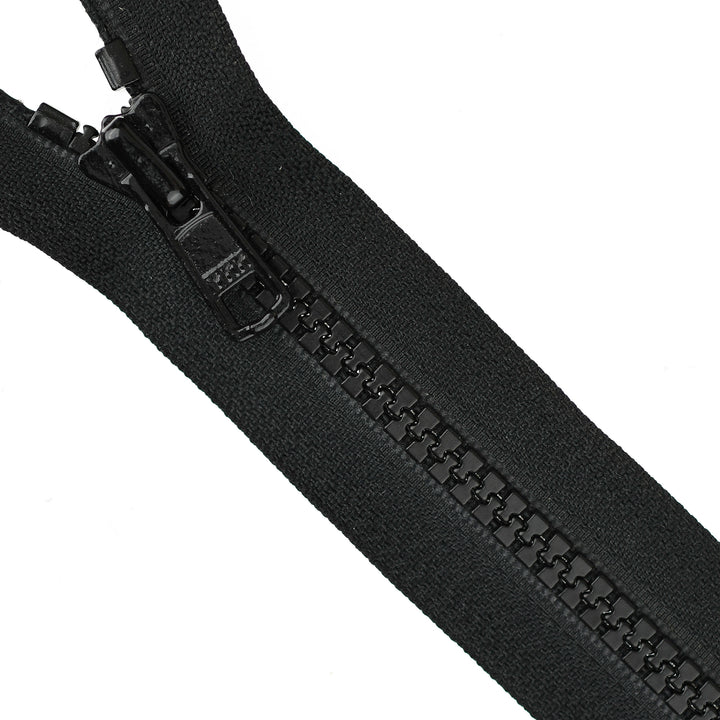 YKK VISLON OPEN-END ZIP NO.5 COL 580 BLACK