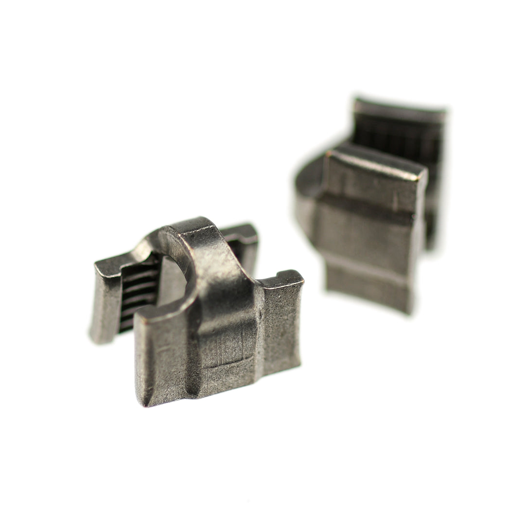 YKK HEAVY-DUTY METAL TOP-STOP ANTIQUE NICKEL