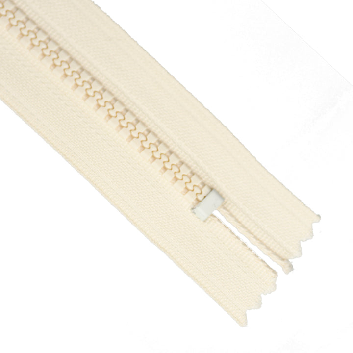 CHUNKY CLOSED-END ZIP NO.5 COL NATURAL