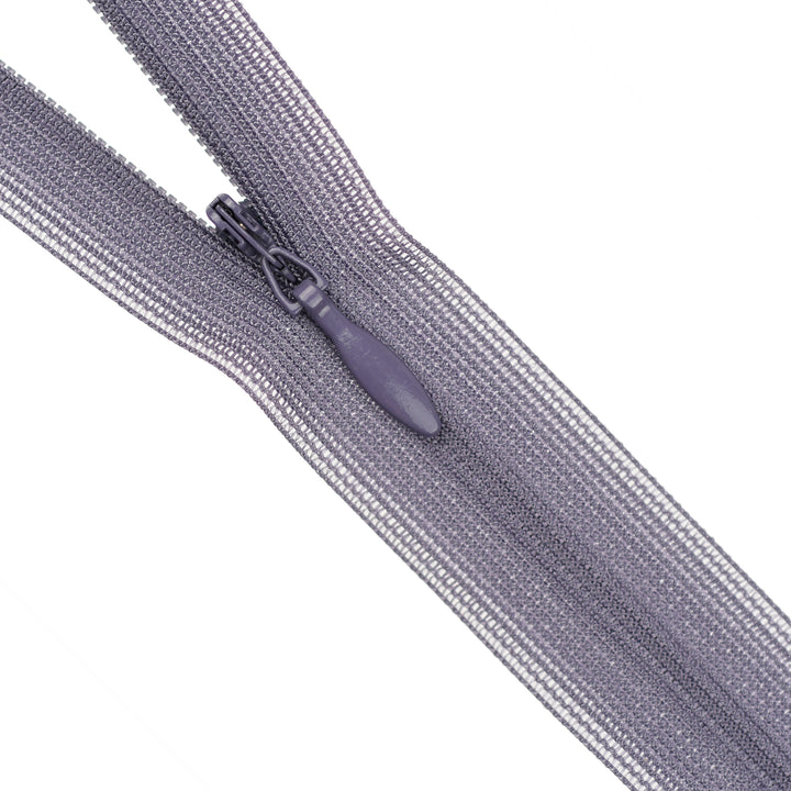 YKK INVISIBLE MESH ZIP COL 380 DEEP MAUVE