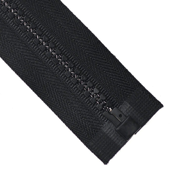 CHUNKY OPEN-END ZIP NO.5 COL BLACK