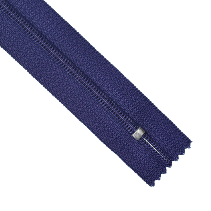 YKK NYLON CLOSED-END ZIP NO.3 COL 866 PURPLE