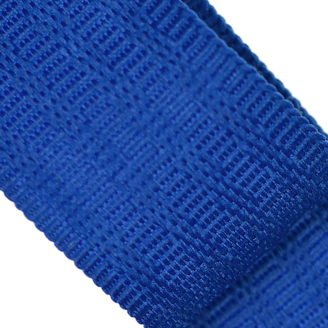 POLY HERRINGBONE TAPE ROYAL BLUE