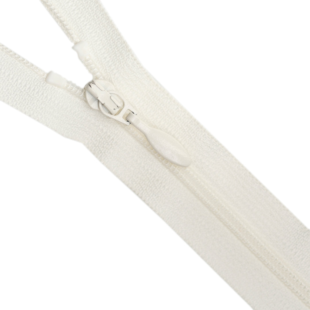YKK NYLON OPEN-END ZIP NO.3 CORSET-PULL COL 841 IVORY