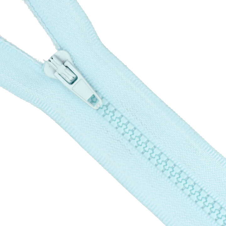CHUNKY CLOSED-END ZIP NO.3 COL ICE BLUE