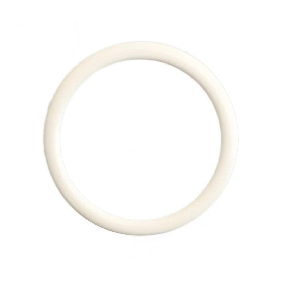 METAL RING WHITE