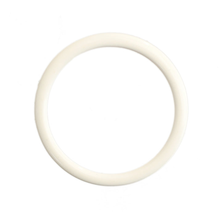 METAL RING WHITE