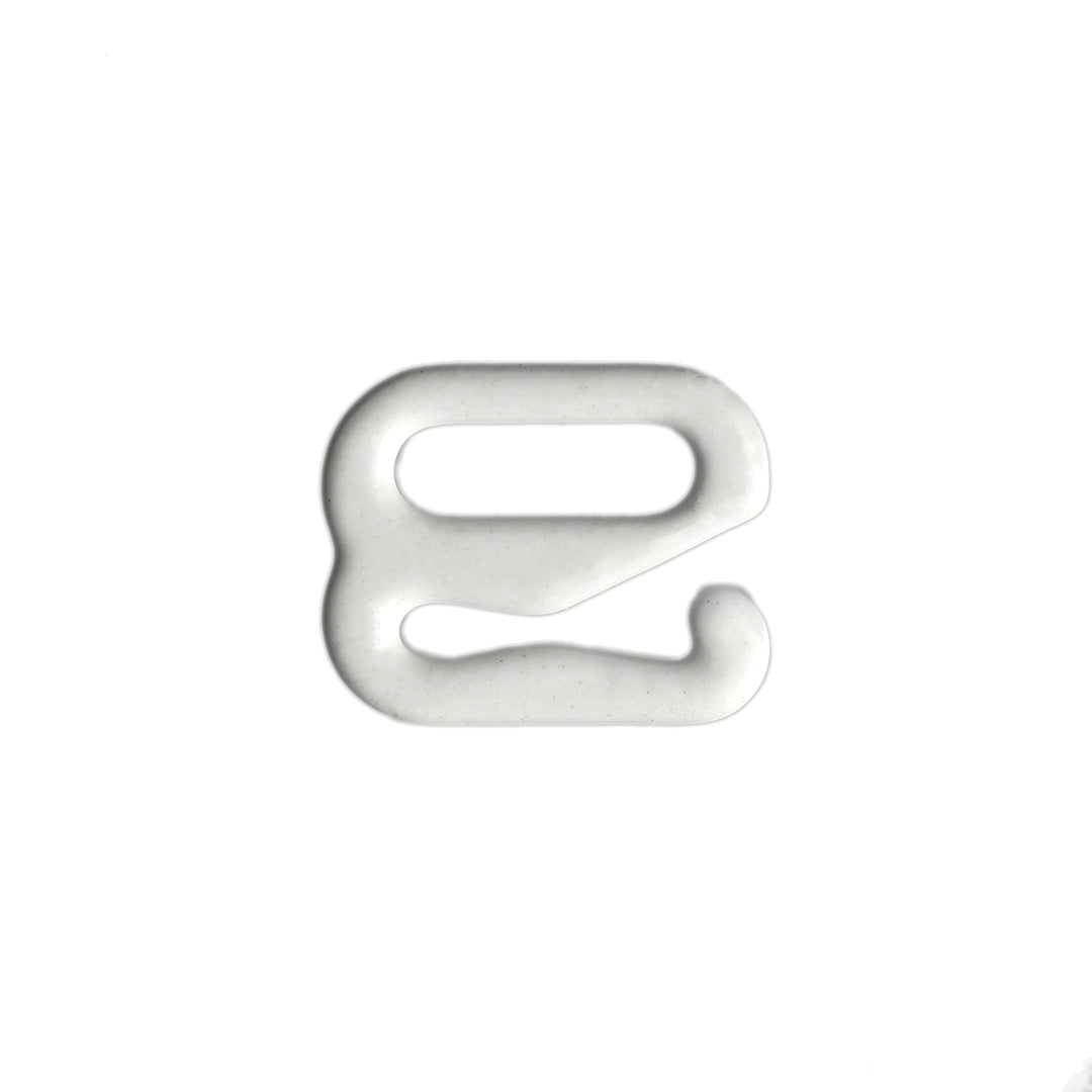 WIDE FORMLINE METAL HOOK WHITE