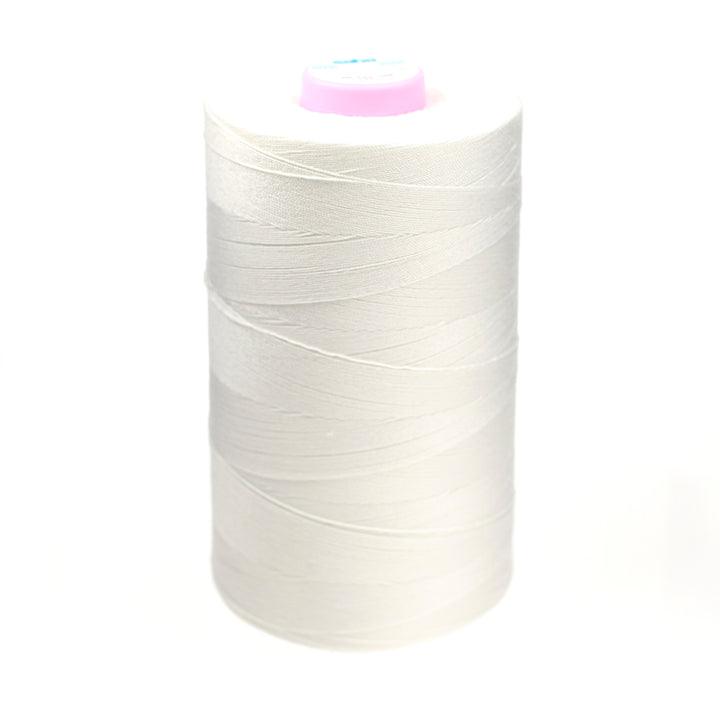 SABA TKT 30 SEWING & TOPSTITCHING THREAD FOR HEAVY FABRICS COL 1000 NATURAL WHITE