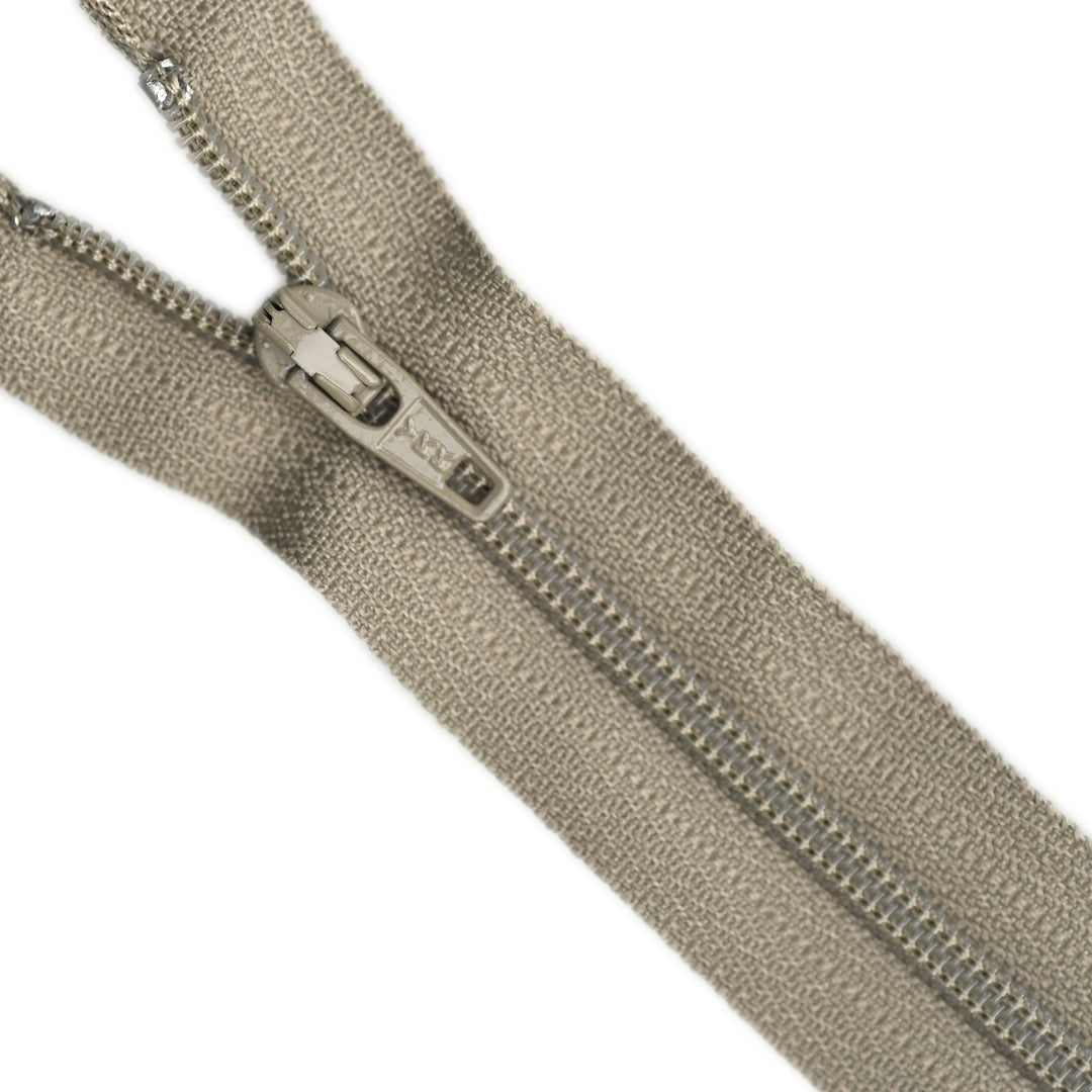 YKK NYLON CLOSED-END ZIP NO.3 COL 884 TAUPE