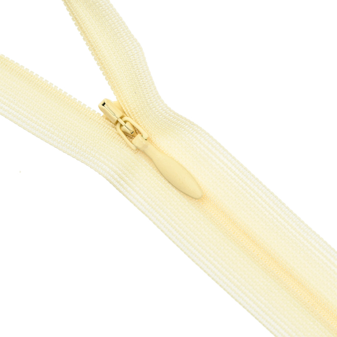 YKK INVISIBLE MESH ZIP COL 124 MAGNOLIA