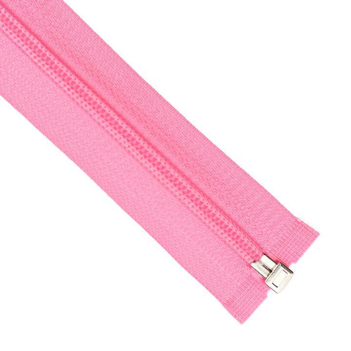 NYLON OPEN-END ZIP NO.5 COL LOLLY PINK