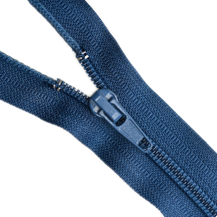 NYLON OPEN-END ZIP NO.5 COL DARK BLUE