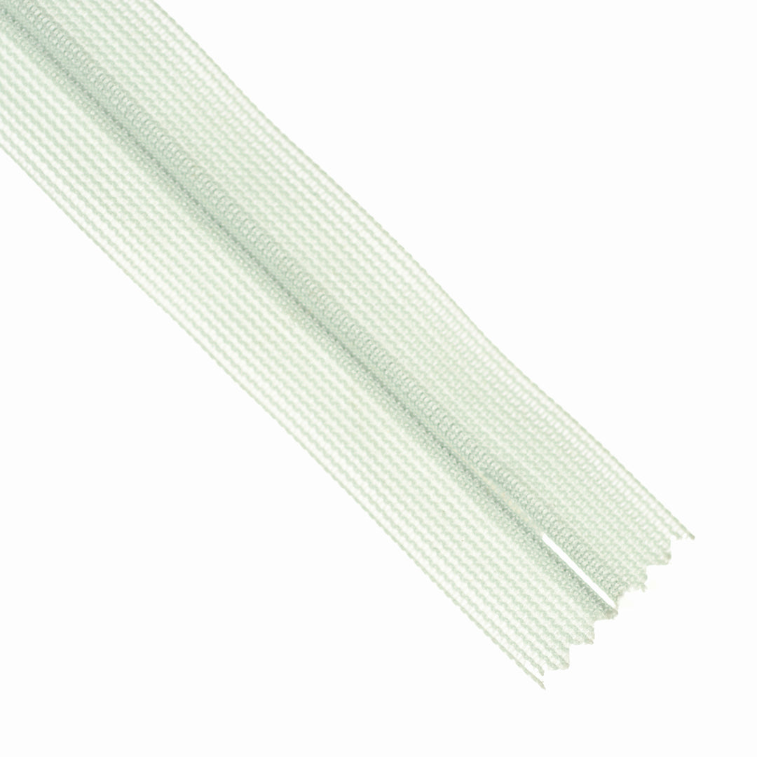 YKK INVISIBLE MESH ZIP COL 881 ICE GREEN