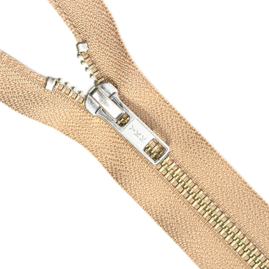 YKK METAL CLOSED-END ZIP NO.5 NICKEL COL 894