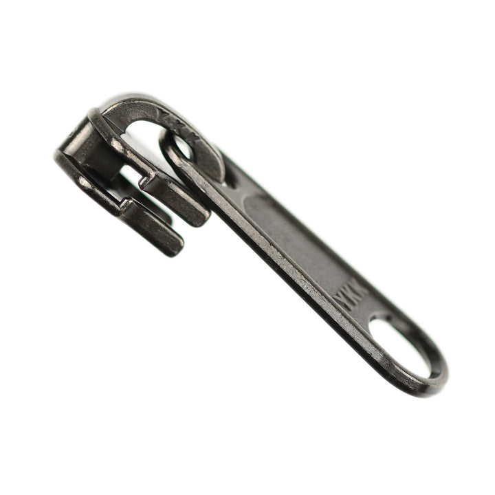 NON-LOCK LONG SLIDER FOR YKK METAL ZIPS - ANTIQUE NICKEL