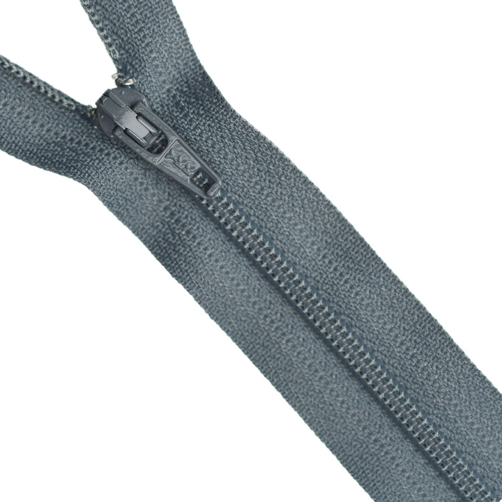 YKK NYLON CLOSED-END ZIP NO.3 COL 578 STORM GREY