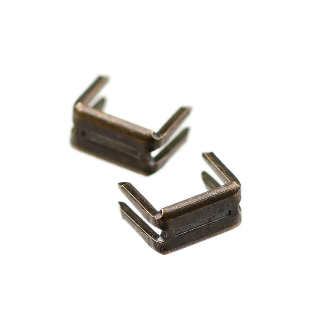 YKK NO.7 METAL BOTTOM-STOP ANTIQUE GOLD