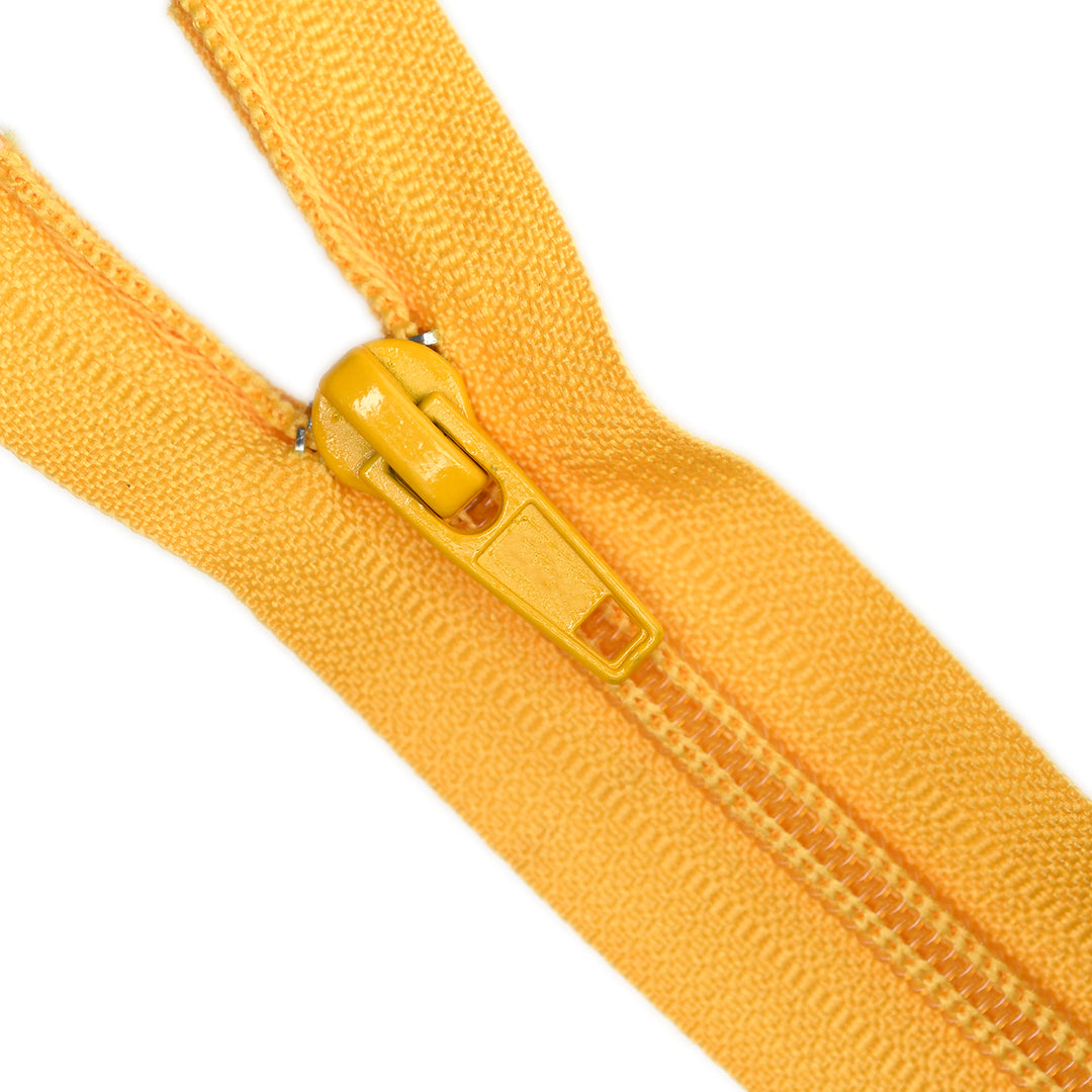 NYLON OPEN-END ZIP NO.5 COL BUTTER