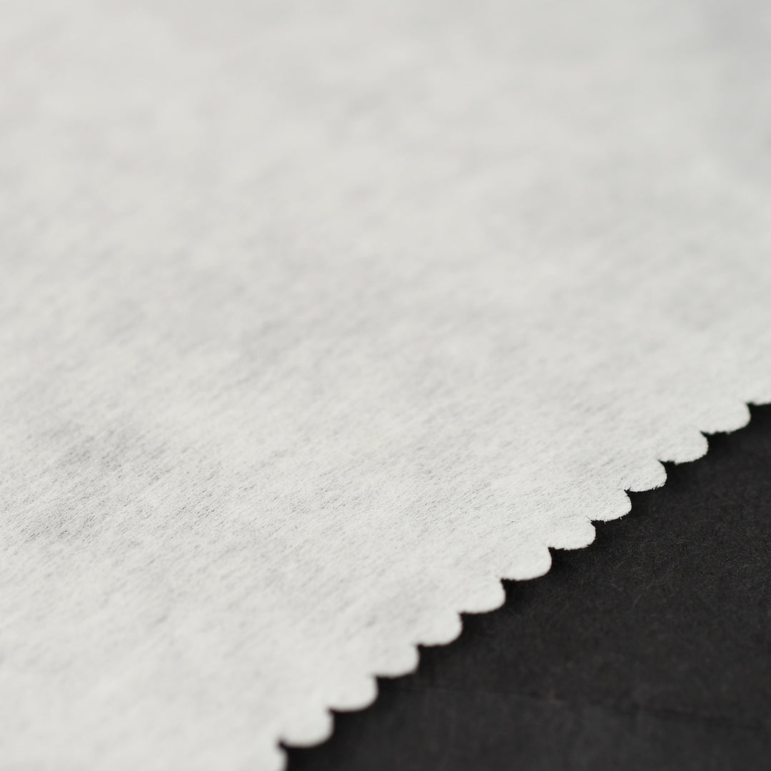 100CM 74GSM HEAVYWEIGHT TEAR-AWAY LINING WHITE