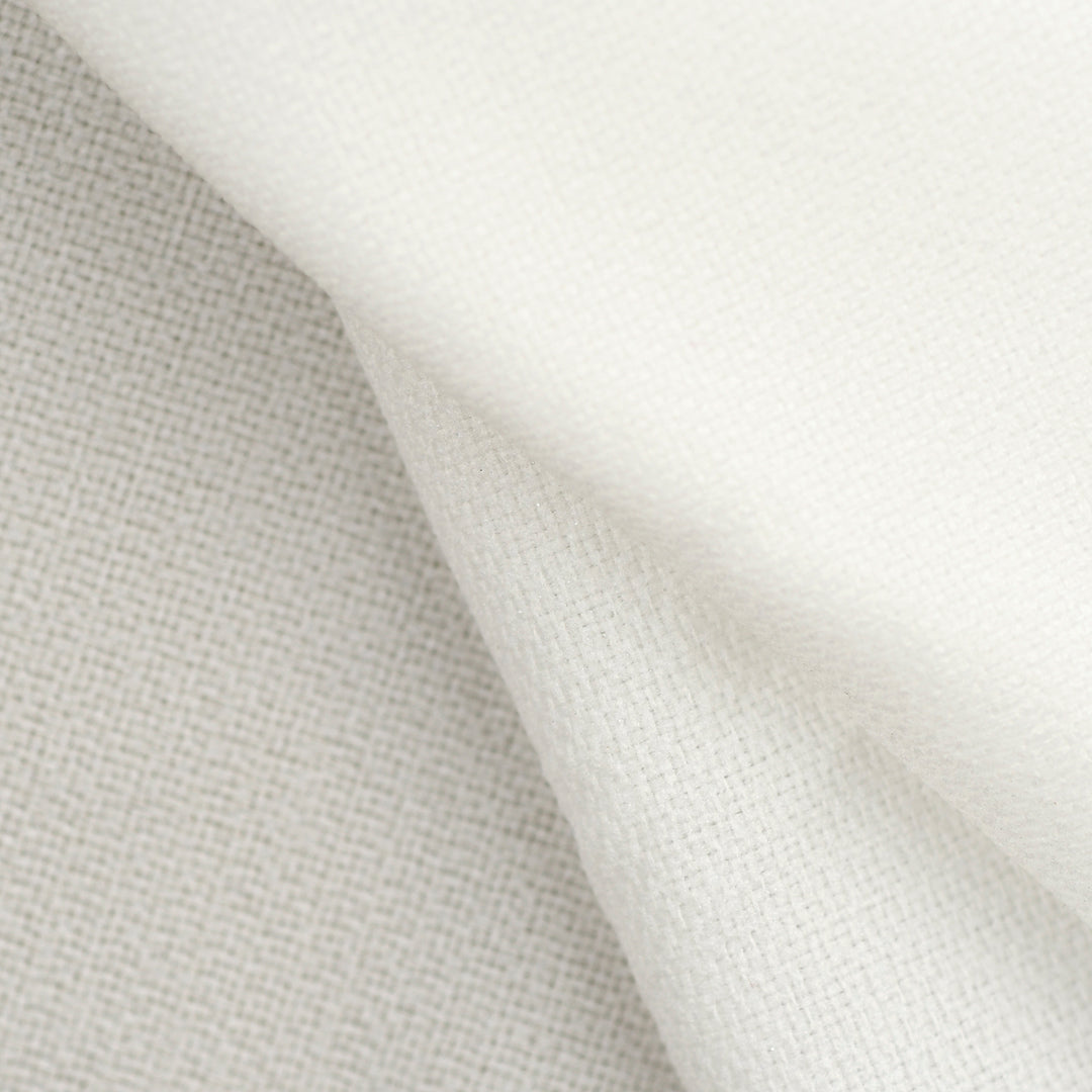 White Soft Fusing 150cm Heavyweight (Recycled Pet) Bi-Elastic Woven Fusing 74gsm White ...